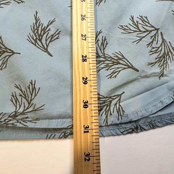 The North Face men's short sleeve cotton button down light blue size XXL - Picture 10 of 10